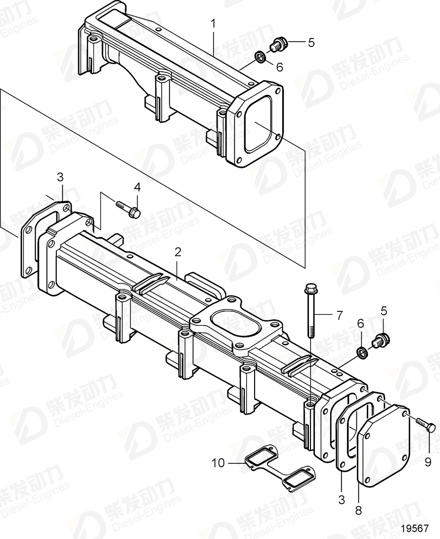 volvo penta Plug 888774 Drawing volvo penta Plug 888774 Drawing